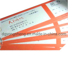 Anti-Counterfeiting Ticket/Coupon Gift/Voucher Printing